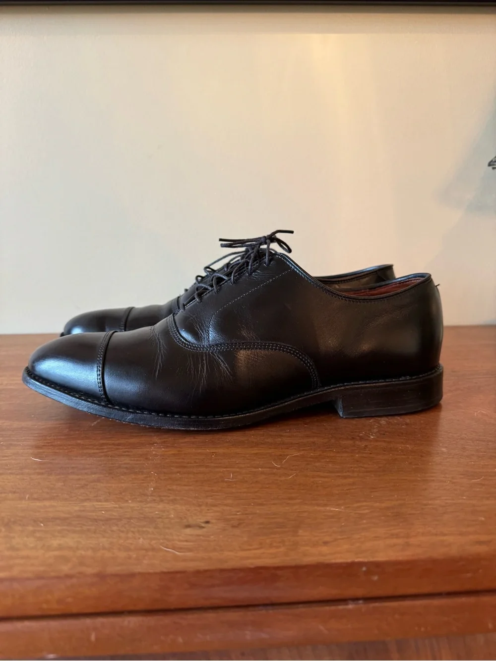 Allen Edmonds Park Avenue Black Shoes